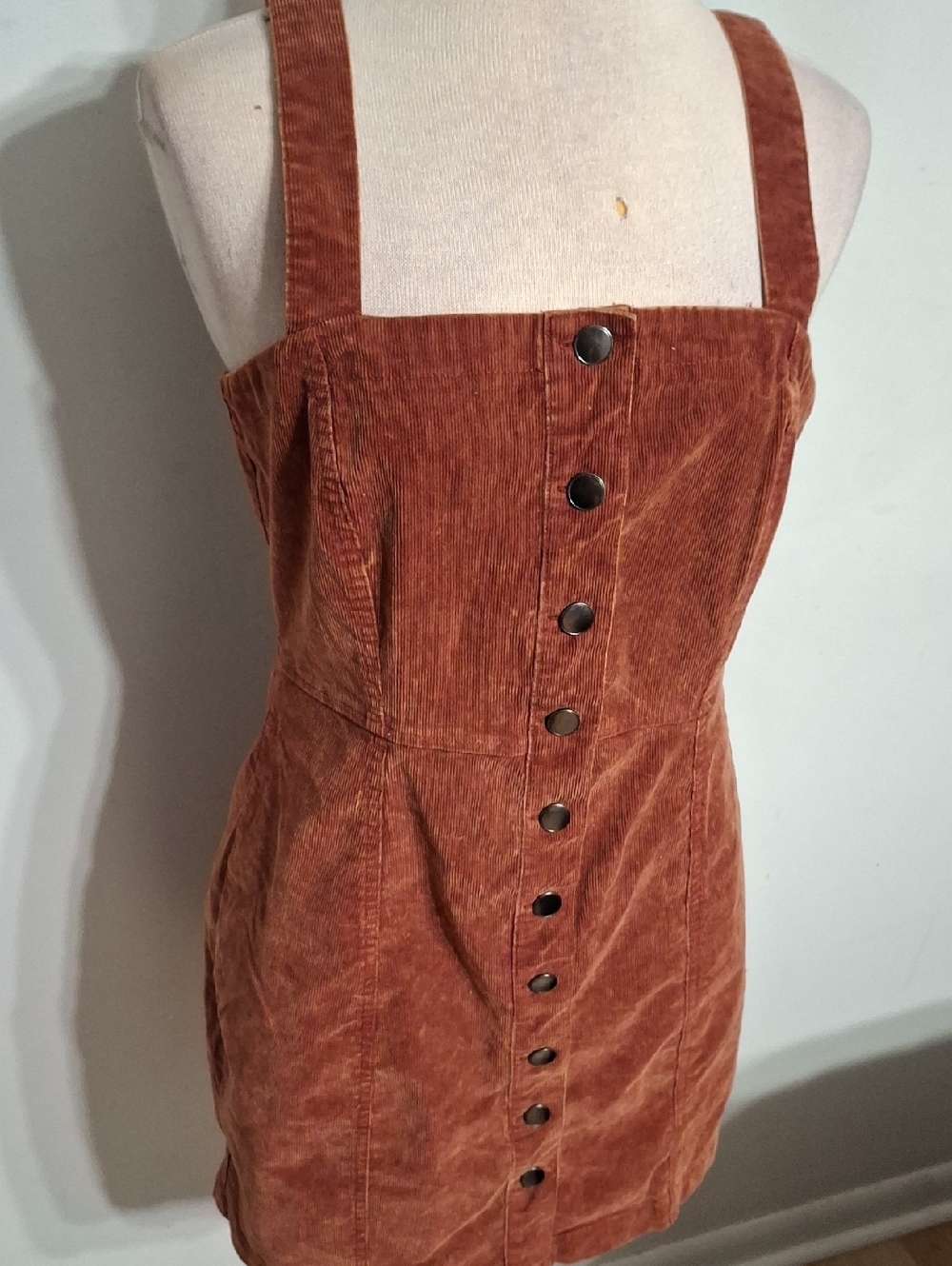 Aeropostale /Corduroy Button-Front Dress ๐๐ค- W Sz Medium - Picture 2 of 7